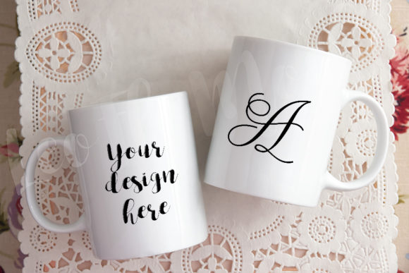 Download Double 2 Coffee Mug Mockups - Premium Bundle