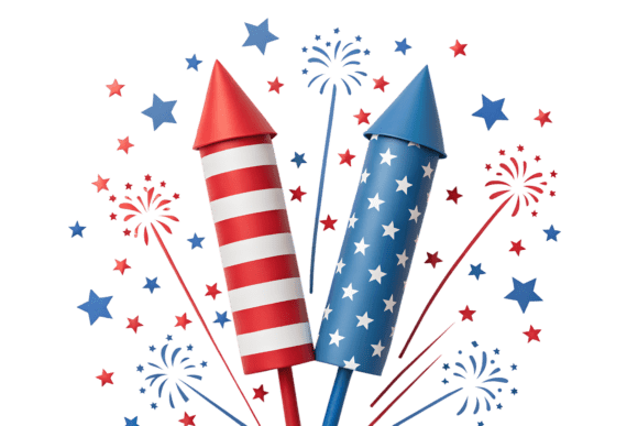 Download Patriotic Fireworks Display Art - Display art Collection