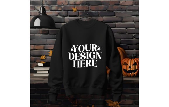 Download Background Halloween , Black Empty Sweat - Halloween Collection
