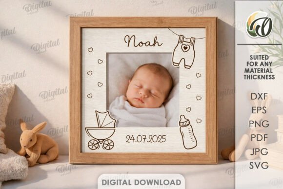 Download Kids Photo Frame Laser Cut - Kids Collection