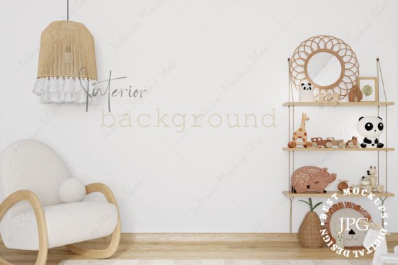 Download Blank Wall, Kids Room Mockup - Kids Collection