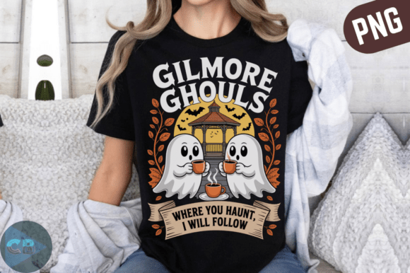 Download Gilmore Ghouls Halloween Ghost Fall PNG - Halloween Collection