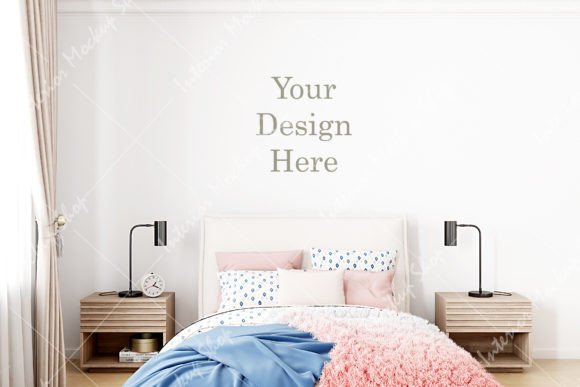 Download Blank Wall Kids Room Mockup - 336 - Kids Collection