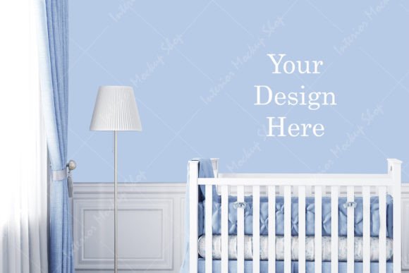 Download Blank Wall Kids Room Mockup - 1210 - Kids Collection