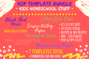 Download KDP Interiors - Kids Home School Bundle - Kids Collection