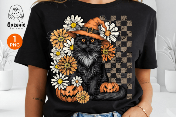 Download Vintage Halloween Black Cat Pumpkin Fall - Halloween Collection
