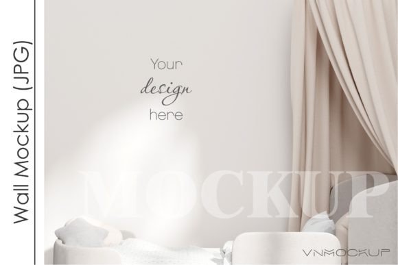 Download Kids Room Mockup, Nursery Wall Mockup - Kids Collection