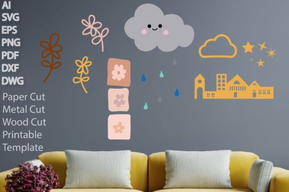 Download Laser Cut Kids Home Decor Bundle SVG - Kids Collection