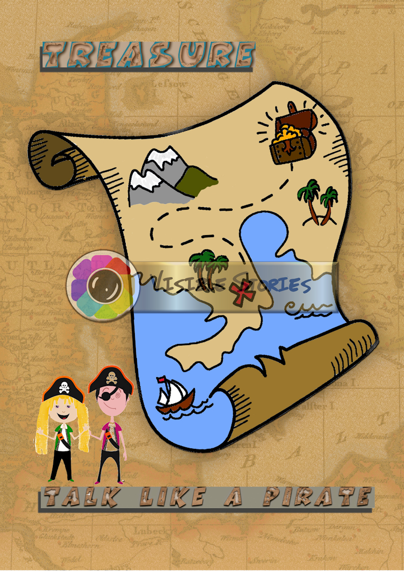 Download Kids' Pirate Maps - Set 1B - Kids Collection